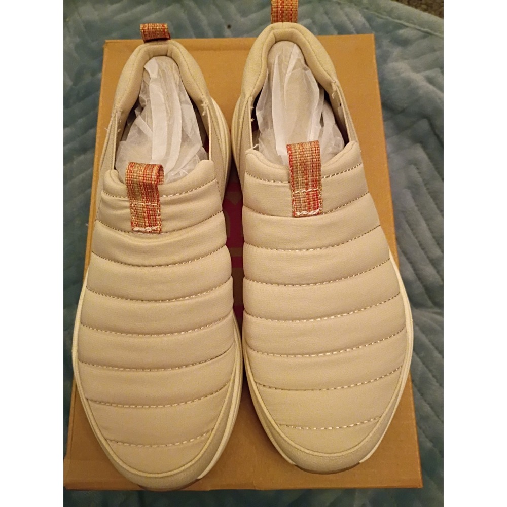 New Ryka Pursuit Slip On Sneaker Terrataupe Quilted Comfort Walking Womens 5M